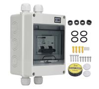 Disjoncteur CC miniature, 2P, 125A, IP65, étanche, sectionneur pour panneau solaire photovoltaïque, 1000 V