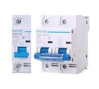 Disjoncteur CC monophasé biphasé 12 V, 24 V, 36 V, 48 V, 96 V, 120 V CC, mini-disjoncteur solaire 80/100 A, 150 A, 200 A, 250 A(1P DC120V,25 V)