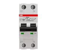 Disjoncteur commutateur DS200 1p + N C 25A AC 10 kA 30mA (Référence : 2CSR255080R1254)