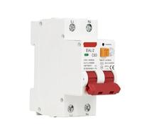 Disjoncteur Courant Miniature AC 2P 230V 4P 400V A Type RCBO RCCB MCB Electronic Residual Current Circuit Breaker Over Short 30mA Leakage Protection