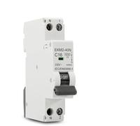 Disjoncteur Courant Miniature Disjoncteur ETEK 1P+N, MCB 30 mA, courbe C, 10 A, 16 A, 20 A, 25 A, 32 A, montage sur rail DIN, miniature, usage domestique, EKM2 40N