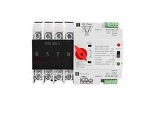 Disjoncteur Courant Miniature Sélecteur de commutateur transfert automatique double alimentation 2P 3P 4P pour générateur d'alimentation sans interruption (ASI) 63 A 100 A 125 A