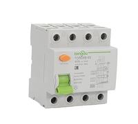 Disjoncteur Courant Résiduel,Contacteur Type 4P 63 AMP B 10ka DC RCD 230V 400V 3 Disjoncteur De Courant Résiduel 0MA For Véhicule Électrique Ev Pile Chargement(4 Pole 100 mA,16a)