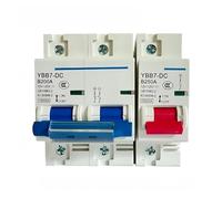 Disjoncteur DC 1P 2P 80A 100A 125A 150A 200A 250A 12/24/36/48/60/72/120V, interrupteur de sécurité automatique for batterie solaire RV(2P,150A)