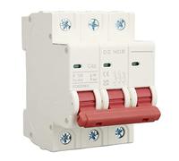 Disjoncteur DC, 750V 40A 6KA Protection de la capacité de rupture Commutateur d'air 35mm Installation 3P for système d'alimentation de navire Protecteurs de fuite à la terre