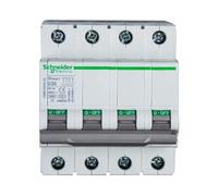 Disjoncteur,DC Circuit Breaker Disjoncteur Thermique Magnétique Miniature Type C 4P 40A, Interrupteur À Air Électrique 400VAC 50HZ 6KA, Original, Exportation