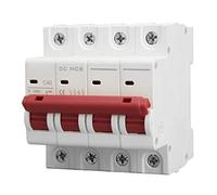 Disjoncteur DC DZ47-63Z-4P 1000 V 40 A pour systèmes photovoltaïques, déclenchement magnétique thermique, montage sur rail DIN 35 mm, disjoncteur PV, disjoncteur solaire