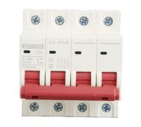 Disjoncteur DC DZ47-63Z-4P 1000 V 50 A pour systèmes photovoltaïques, déclenchement magnétique thermique, montage sur rail DIN 35 mm, installation solaire PV