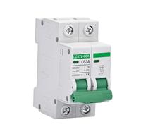 Disjoncteur DC MCB 250V 500V 1000V 16A 32A 40A 63A100A 125A 1/2/3/4 pôles, interrupteur photovoltaïque, protecteur de panneau solaire, 1 pièce(2P DC1000V,40A)