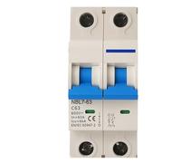 Disjoncteur DC miniature Disjoncteurs miniatures PV 2P 600 V 63 A for rail DIN DC 1000 V 16 A 25 A 32 A 40 A 50 A for panneaux solaires(2P 1000VDC,20A)