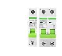 Disjoncteur DC1000V Disjoncteur 2P MCB 1P Protection contre les courts-circuits 6A 10A 16A 20A 50A 60A 100A 125A DC24V 48V 100V Tension Énergie solaire 1Pcs Couleur : 2P DC1000V(2P DC1000V,6 Years)