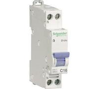 Disjoncteur D'clic 16A 1P+N Courbe C peignable DuoLine