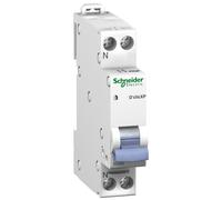 Disjoncteur D'clic DUOLINE XP 1P+N courbe C peignable 2 A SCHNEIDER ELECTRIC 20724