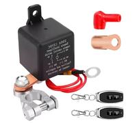Disjoncteur de batterie 12 V avec télécommande, interrupteur sans fil 12 V 200 A, pour voiture, camping-car, bateau, yacht, caravane