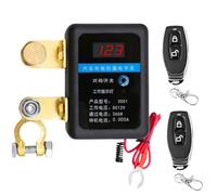 Disjoncteur De Batterie De Voiture Sans Fil - Électronique 12 V, Coupure De Moniteur Basse Tension, Écran D'affichage Numérique | Kit D'isolateur D'entretien De Protection Anti-vol De Mécanicien De Re