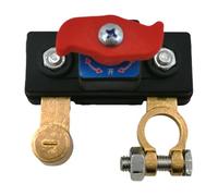 Disjoncteur de Batterie | Dispositif Rapide 12V 24V pour Batterie Auto | Cosses Auto Renforcées pour Camping-car, Bateau, Utilitaire