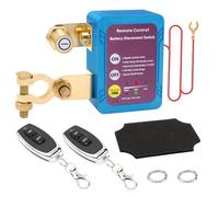 Disjoncteur de Batterie Télécommandé Sans fil, 12V 240A Interrupteur d'arrêt Automatique Coupe Circuit Voiture Interrupteur Batterie pour Voiture Camping-car, Camion, Caravane, Bateau
