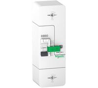 Schneider Electric Disjoncteur de branchement Resi9 DB60 R9FT645 1P+N 500mA 15/30/45A instantané