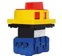 Disjoncteur de charge GLD11-25A/32A/40A/63A/80A/100A, 1 pièce, interrupteur principal, verrouillage à tampon rotatif motorisé, interrupteur d'alimentation marche-arrêt(GLD11-80A)