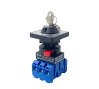 Disjoncteur de charge YMD11-25YS3/3 Clé de commande principale universelle avec verrouillage Rotation Interrupteur d'isolateur de came de mise hors tension LW30-32A / 25A(4P,25A)