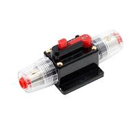 Disjoncteur de circuit d'amplificateur stéréo de modification audio de voiture et camion 50A60A70A80A100A120A150A 12 V, interrupteur de porte-fusible à réinitialisation automatique(30A)