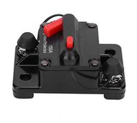 Disjoncteur de circuit réinitialisation du support de fusibles interrupteur étanche en cuivre Installation de panneau universel rouge DC12-42V (150a)