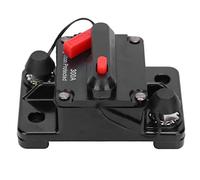 Disjoncteur de circuit réinitialisation du support de fusibles interrupteur étanche en cuivre Installation de panneau universel rouge DC12-42V (300A)