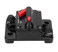 Disjoncteur de circuit réinitialisation du support de fusibles interrupteur étanche en cuivre Installation de panneau universel rouge DC12-42V (40a)
