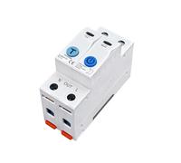 Disjoncteur de compteur d'énergie 1-63A 1P 2P, tension, fuite de courant, Protection contre la température, coupure(2P)