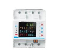 Disjoncteur de compteur WiFi intelligent, triphasé, 4 fils, multifonctionnel, protection contre les surtensions et les sous-tensions, 100 A, 220 V, 380 V
