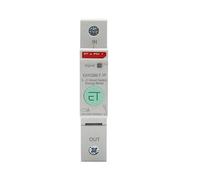 Disjoncteur de consommation d'énergie 1P, compteur kilowattheures, interrupteur relais temps, protection contre les fuites(10A)