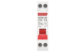 Disjoncteur de courant miniature, Mini-disjoncteur DPN 1P+N, ampérages multiples, montage sur rail DIN, 220 V(20A)