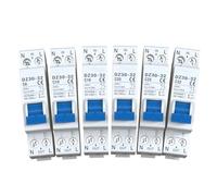 Disjoncteur de courant miniature, Mini-disjoncteur DZ30-32 DPN 1P+N MCB 6A-32A montage sur rail DIN(25a)