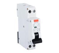 Disjoncteur de courant résiduel RCBO 35 mm Montage 1P+N 6 kA Disjoncteur Protections contre les surcharges