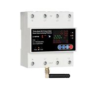 Disjoncteur de disjoncteur de minuterie de compteur de protecteur de surtension et de sous-tension à réenclenchement automatique triphasé 4P 100A(60A)