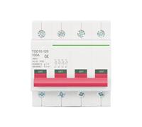 Disjoncteur De fonction de commutateur principal, 230V 400V AC1P 2P 3P 4P, interrupteur isolateur, disjoncteur(4,125A)
