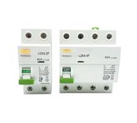 Disjoncteur de fuite de Type Rail, 1 pièce, DC 4P 63A 30 300 B Type 10KA Type A(2P16A100MA,B Class EM Type)