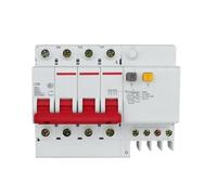 Disjoncteur De Fuite DZ47SLE 4P Type C, MCB RCBO DZ47SLE 6KA 4P 400AC Type C 6A 10A 16A 20A 25A 32A 40A 50A 63A, 1 Pièce(16A)