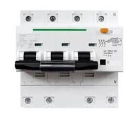 Disjoncteur de fuite électrique C120H 63 A 80 A 100 A 125 A avec protection contre les fuites Air ouvert 3P Protection contre les fuites 2P 4P(3P,100A)