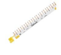 Disjoncteur de jeu de barres 1P/DPN en option 12/24 positions connexion bloc de jonction/bornier de jeu de barres en cuivre(A9HLD612-1P+N-12 circuits)