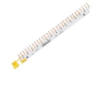 Disjoncteur de jeu de barres 1P/DPN en option 12/24 positions connexion bloc de jonction/bornier de jeu de barres en cuivre(A9HLD624-1P+N-24 circuits)