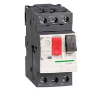 Disjoncteur de moteur magnétique thermique GV2ME01, commande par bouton, courant de réglage 0,1-0,16A