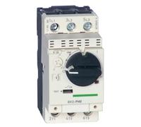 Disjoncteur de moteur magnétique thermique GV2PM01C, commande par bouton, courant de réglage 0,1-0,16A, capacité de coupure maximale Icu 100KA