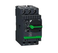Disjoncteur de moteur thermomagnétique GV2P01, commande par bouton, courant de réglage 0,1-0,16A