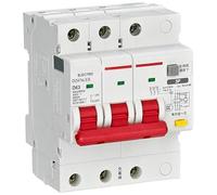 Disjoncteur de protection contre les petites fuites DZ47sLES Ligne supérieure 3P Type D 20 A 50 mA; DZ47SLES3D20R50