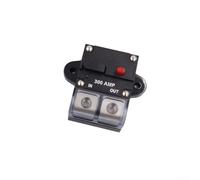 Disjoncteur de protection d'alimentation fiable réinitialisation manuelle et design unique de bouton poussoir pour une utilisation automobile (bouton noir 100 A)