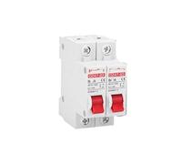 Disjoncteur de protection de batterie, 1P-1P DC 12V 24V 48V 60V 110V, interrupteur de protection contre les courts-circuits positifs et négatifs 10A 20A 50A 100A 125A 150A(6A)