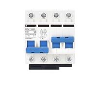 Disjoncteur de Protection de batterie de voiture, DC 12V 24V 48V 36V 72V MCB DZ47, interrupteur de Protection de pôle positif et négatif(2P,DC 32A)