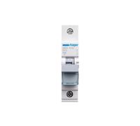 Disjoncteur de protection de ligne 1 pôle 6kA caractéristique B 25A 1 module Hager MBN125E