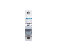 Disjoncteur de protection de ligne 1 pôle 6kA caractéristique C 16A 1 module Hager MCN116
